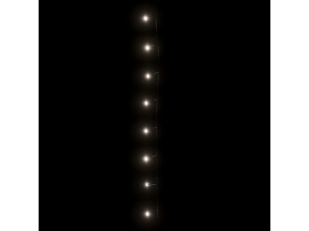Guirlande LED avec 300 LED Blanc froid 30 m PVC