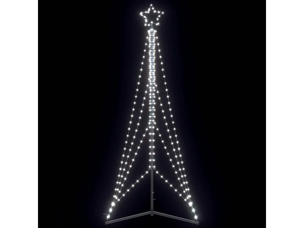 Sapin de Noël à LED 483 LED blanc froid 240 cm