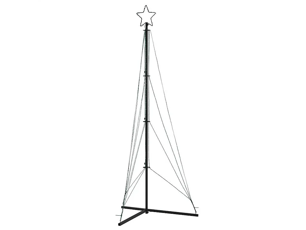 Sapin de Noël à LED 483 LED blanc froid 240 cm