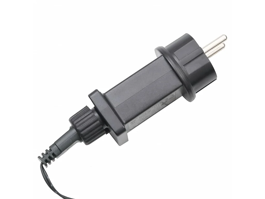 Guirlande à LED compacte avec 3000 LED Blanc froid 65 m PVC