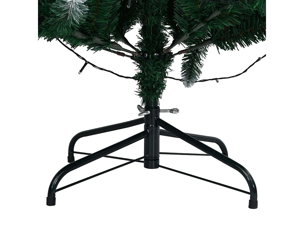 Árvore de Natal artificial com 300 luzes LED 180 cm