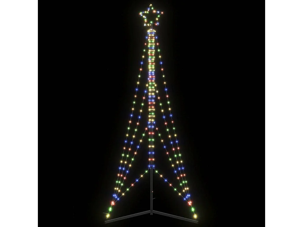 Albero di Natale a LED 483 LED Colorato 240 cm