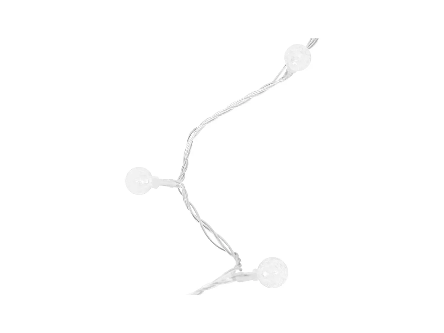 Guirlande lumineuse Globe 20 m 200 LED Blanc froid 8 fonctions