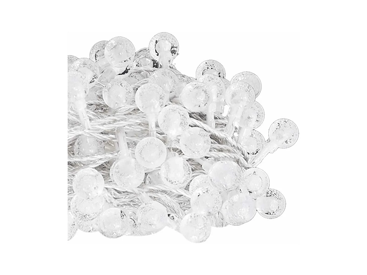 Guirlande lumineuse Globe 20 m 200 LED Blanc froid 8 fonctions