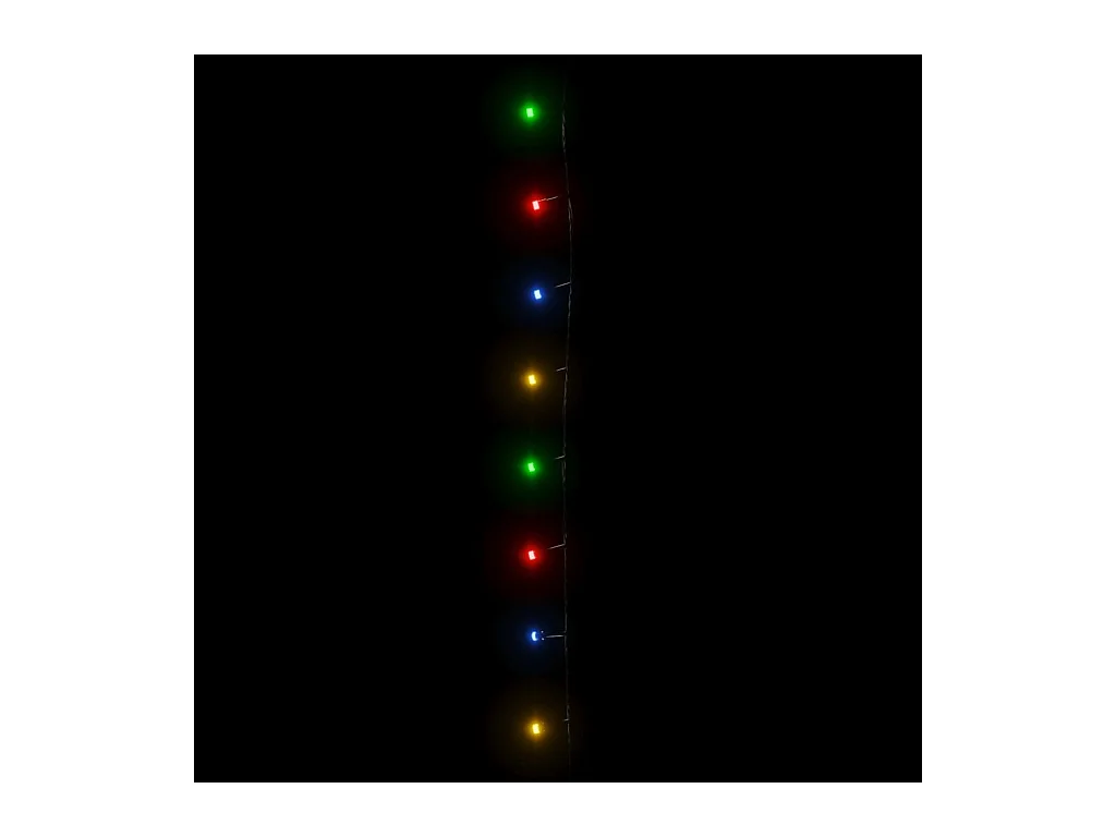 Guirlande LED avec 600 LED Multicolore 60 m PVC