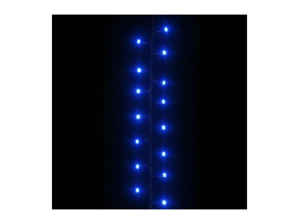 Guirlande à LED compacte avec 3000 LED Bleues 65 m PVC