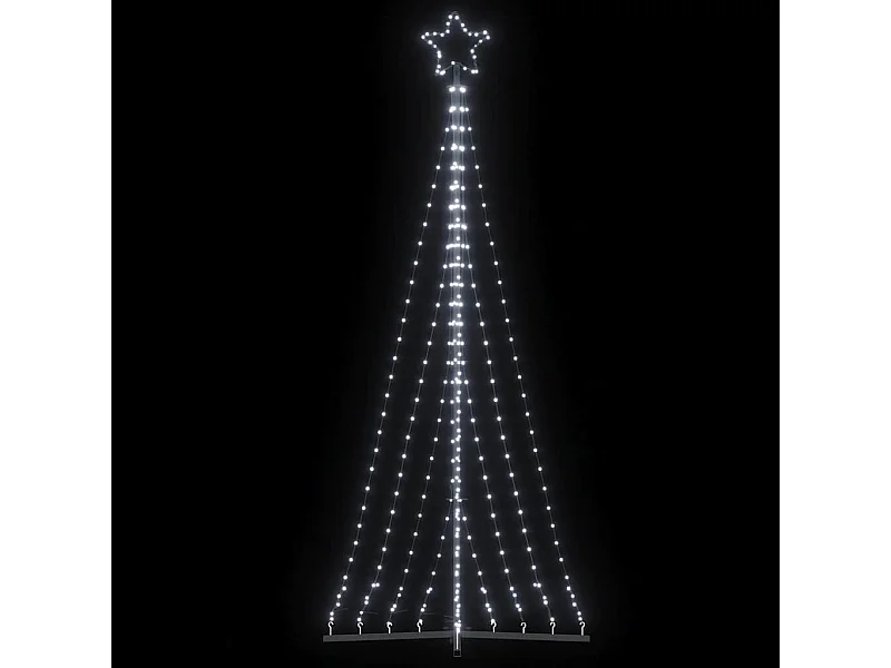 Sapin de Noël à LED 447 LED blanc froid 250 cm