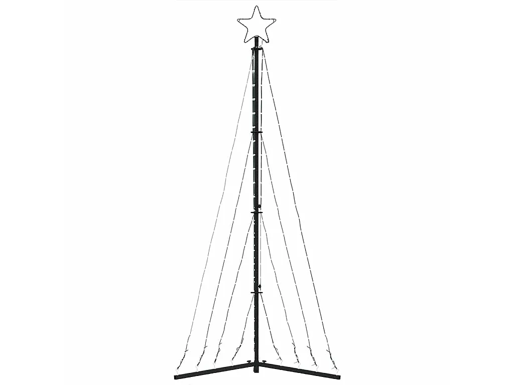 LED-kerstboom 339 LEDs warm wit 182 cm