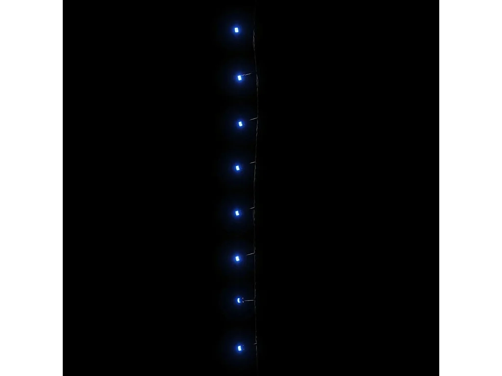 Guirlande LED avec 600 LED Bleu 60 m PVC