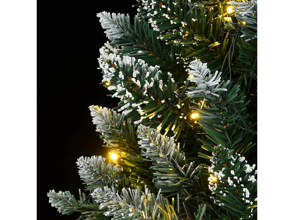 Árbol de Navidad artificial con 300 LEDs 210 cm