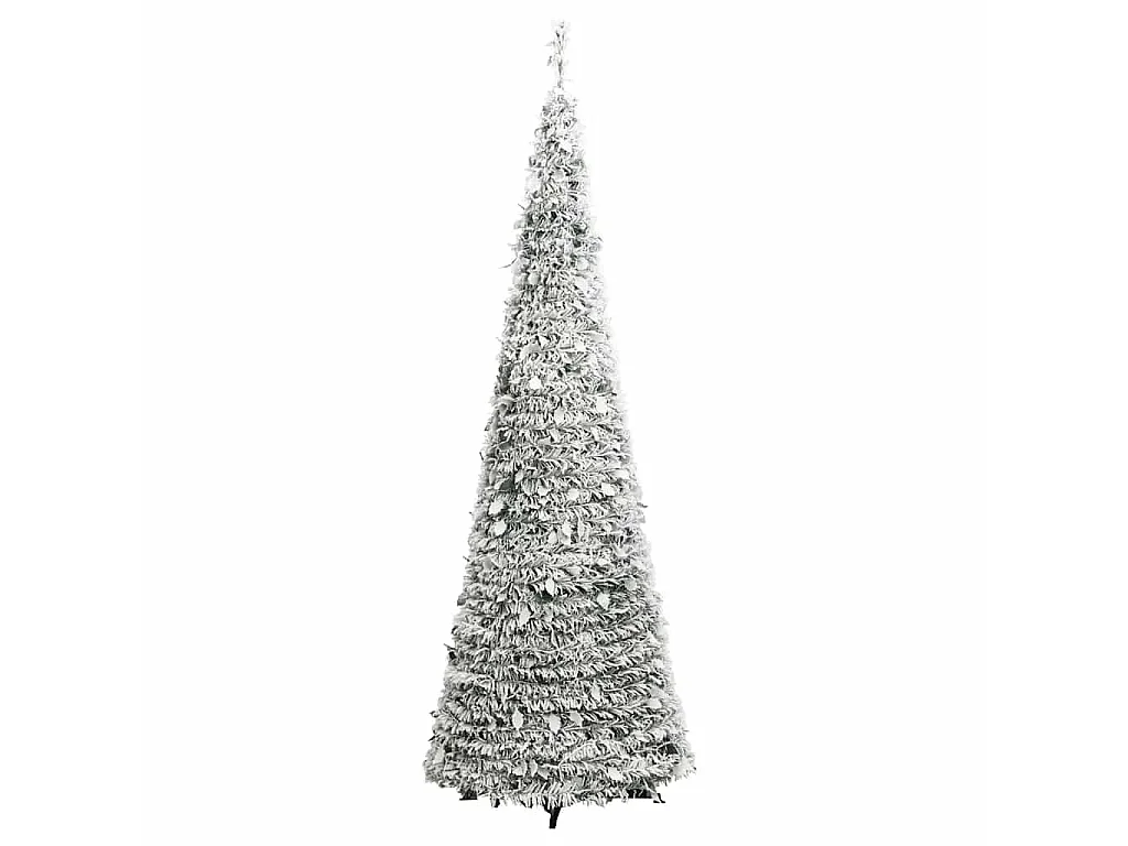 Árvore de Natal artificial pop-up c/ 150 luzes LED e neve 180cm