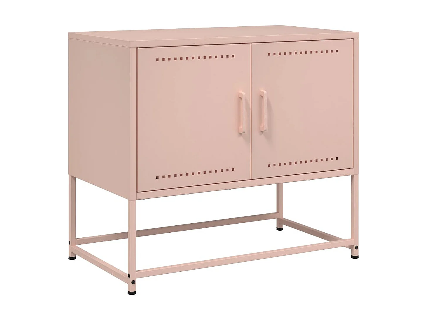 Mobile TV Rosa 68,5x39x60,5 cm in Acciaio