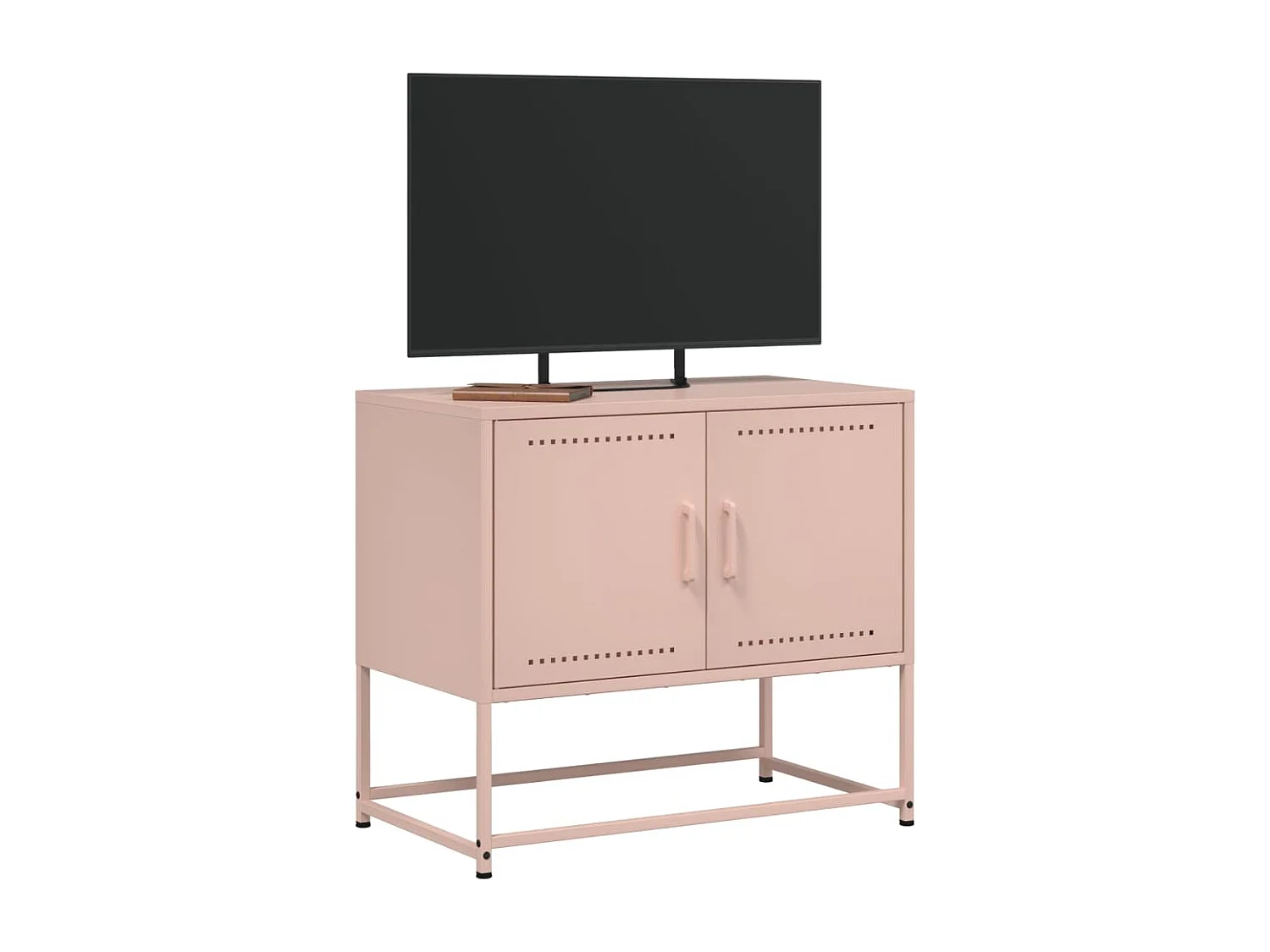 Mobile TV Rosa 68,5x39x60,5 cm in Acciaio
