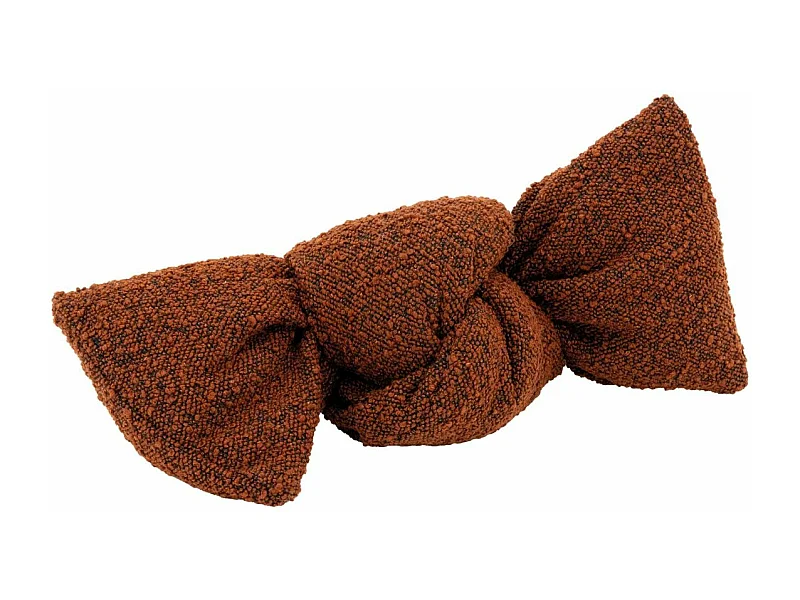 Coussin noeud en bouclette