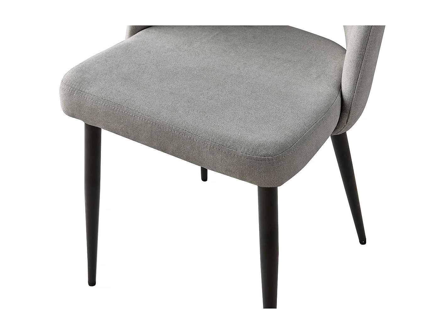 Lot de 2 chaises "Alma" - Gris
