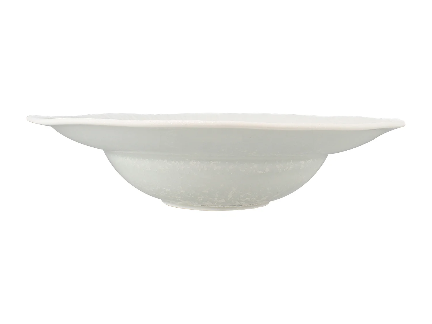 Ogo Living - Lot 4 Assiettes Gourmet Urus 23.5cm En Porcelaine Bleu Et Blanc