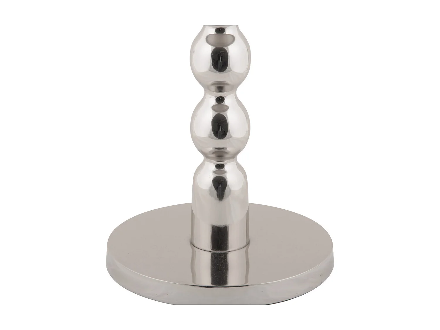 Sheen - Table d'appoint ronde en métal ø44cm - Chrome