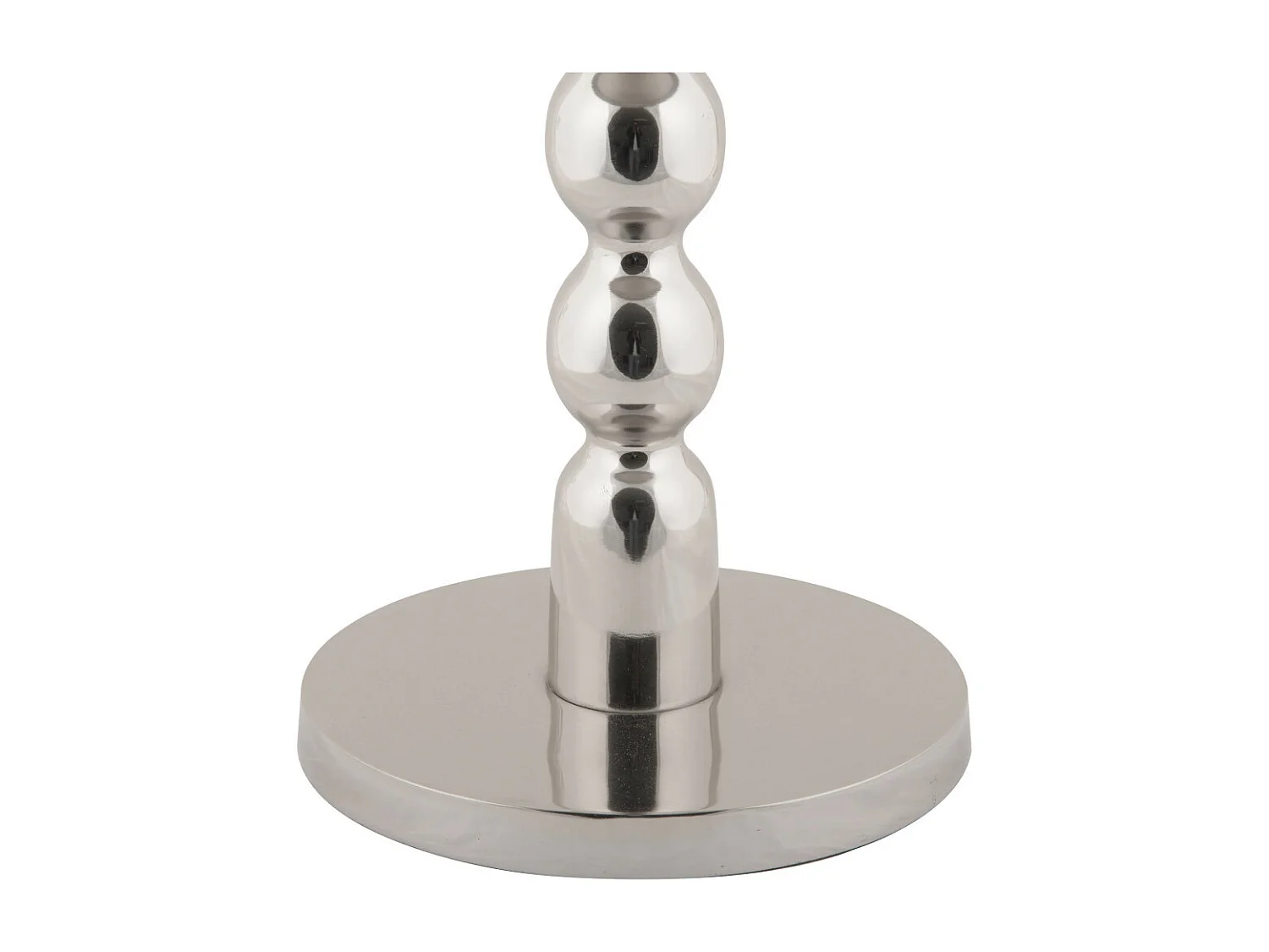 Sheen - Table d'appoint ronde en métal ø39.5cm - Chrome