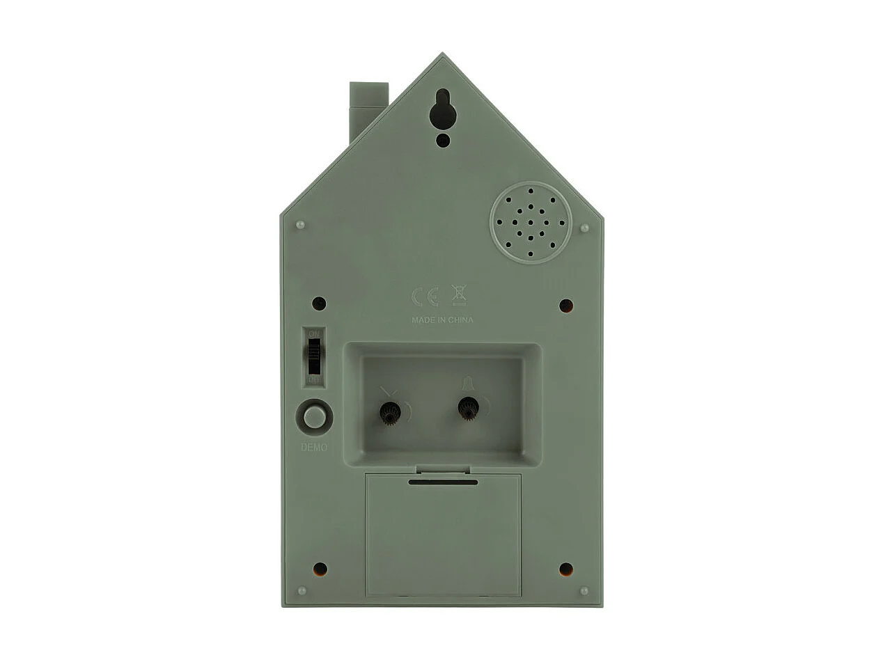 Alarm Modern Cuckoo - Réveil en plastique avec coucou - Vert