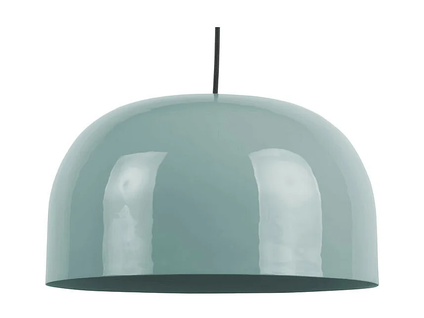 Dome - Suspension ronde en métal ø40cm - Bleu clair