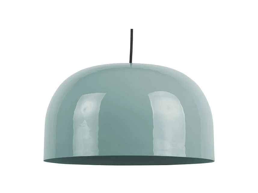 Dome - Suspension ronde en métal ø40cm - Bleu clair