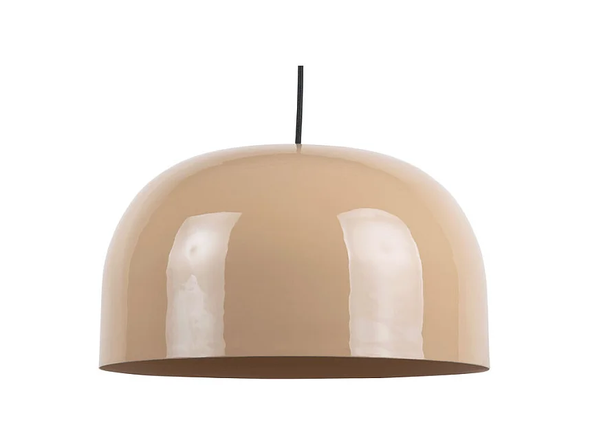 Dome - Suspension ronde en métal ø40cm - Beige
