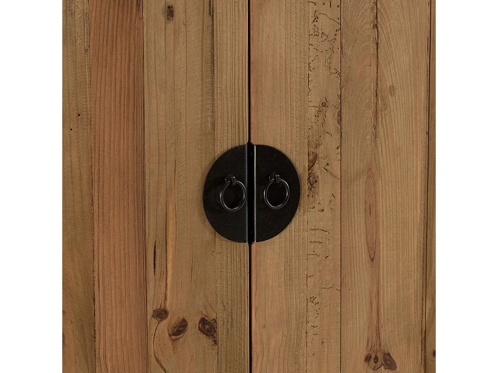 SANDY - Buffet 4 portes bois pin recyclé