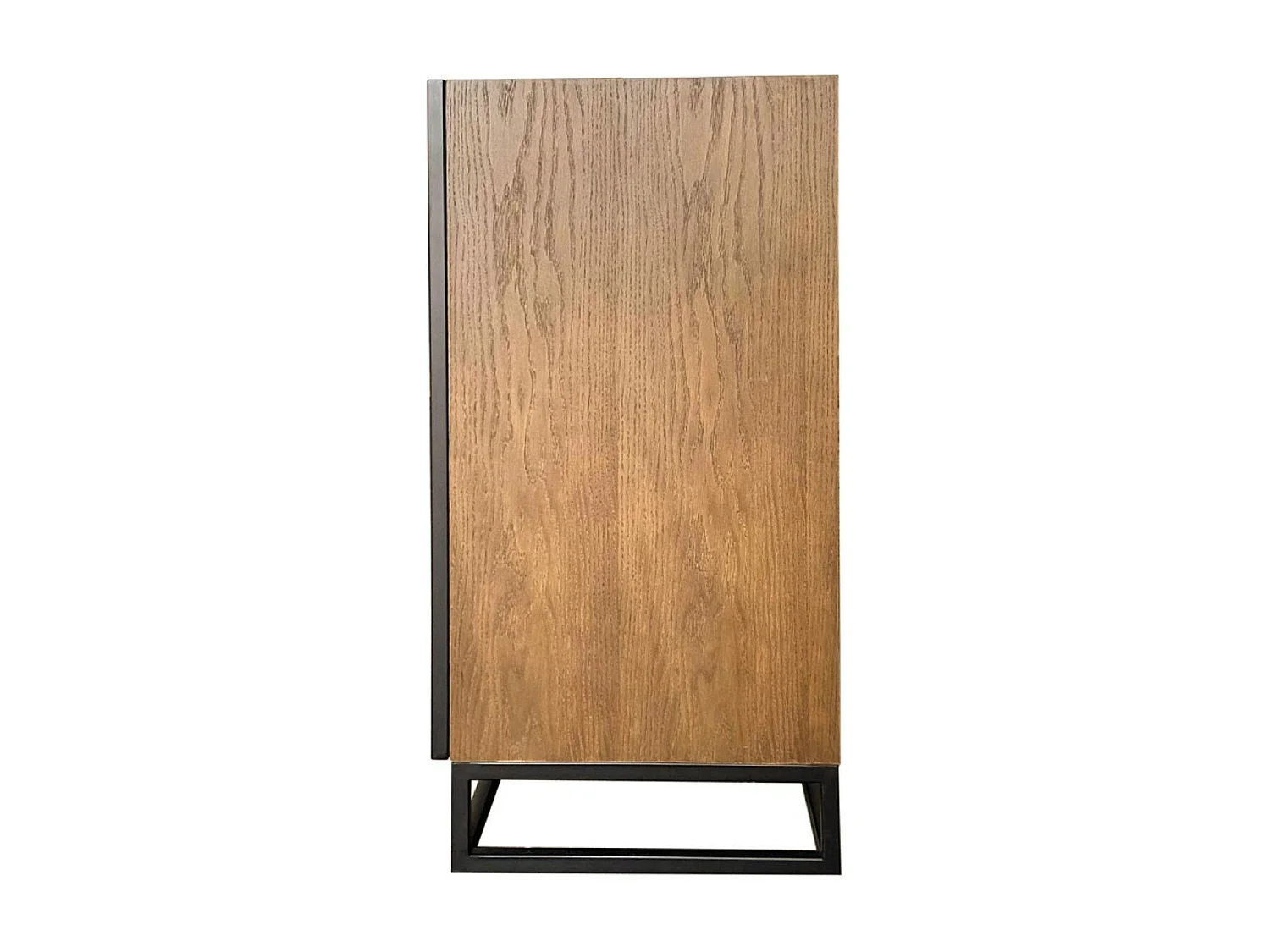 Buffet bas 2 portes 3 tiroirs Bois Marron - Haussmann Interior's