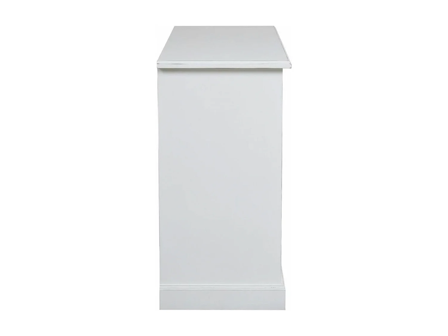Buffet bas 2 portes 4 tiroirs MDF Blanc - Rhode Island Interior's