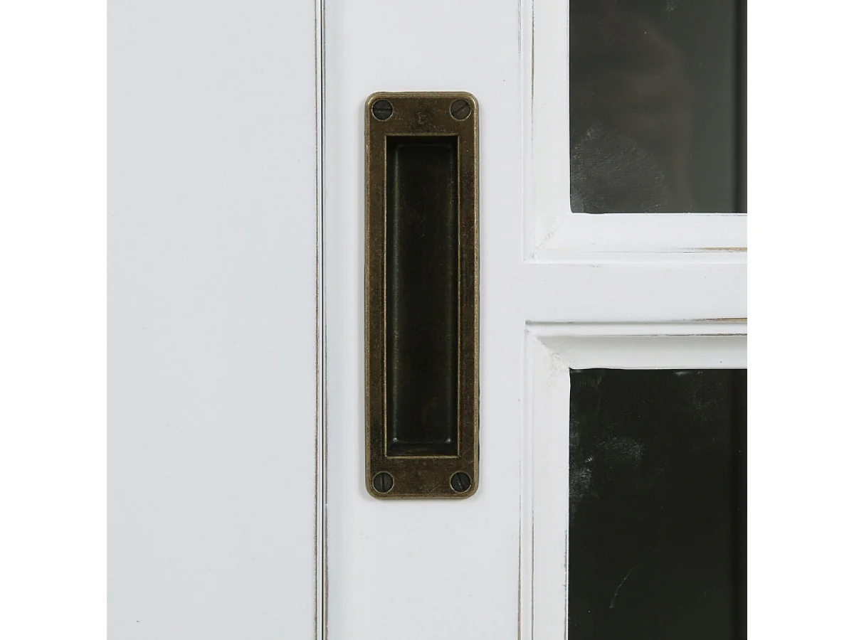 Buffet bas 2 portes 4 tiroirs MDF Blanc - Rhode Island Interior's