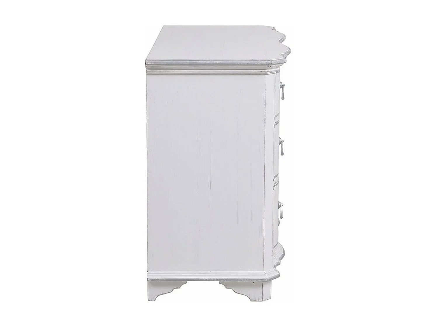 Commode 3 tiroirs MDF Blanc - Monceau Interior's