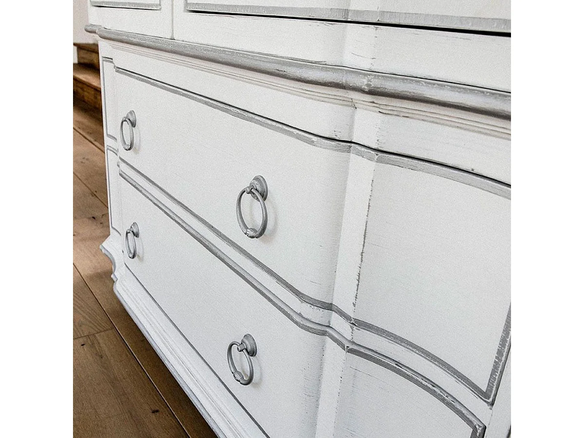 Commode 3 tiroirs MDF Blanc - Monceau Interior's