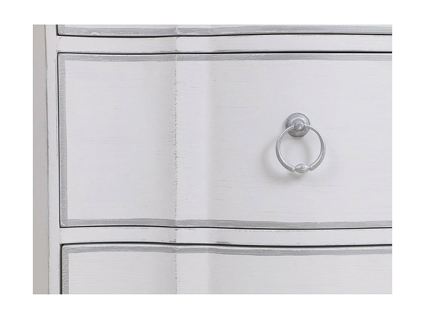 Commode 3 tiroirs MDF Blanc - Monceau Interior's