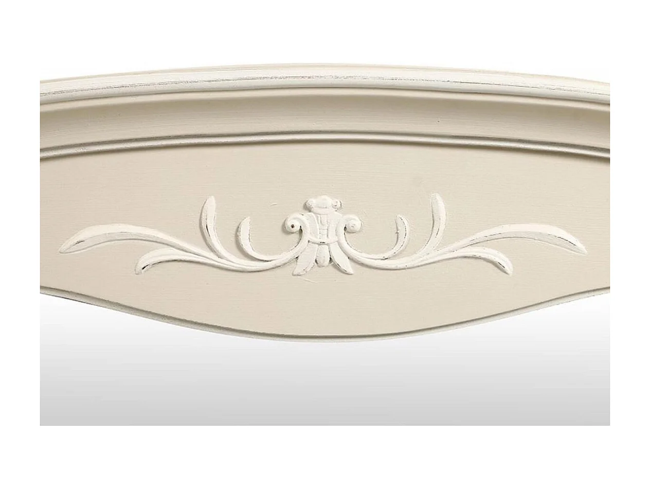 Miroir rectangulaire MDF Blanc - Lubéron Interior's