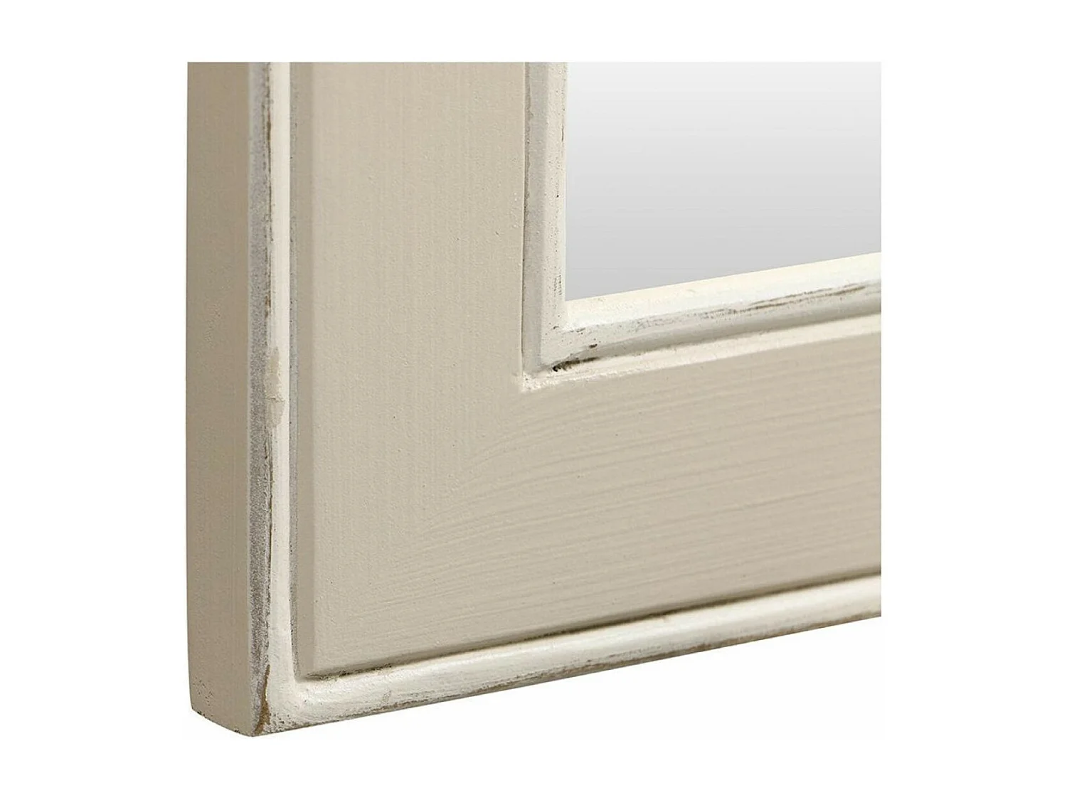 Miroir rectangulaire MDF Blanc - Lubéron Interior's