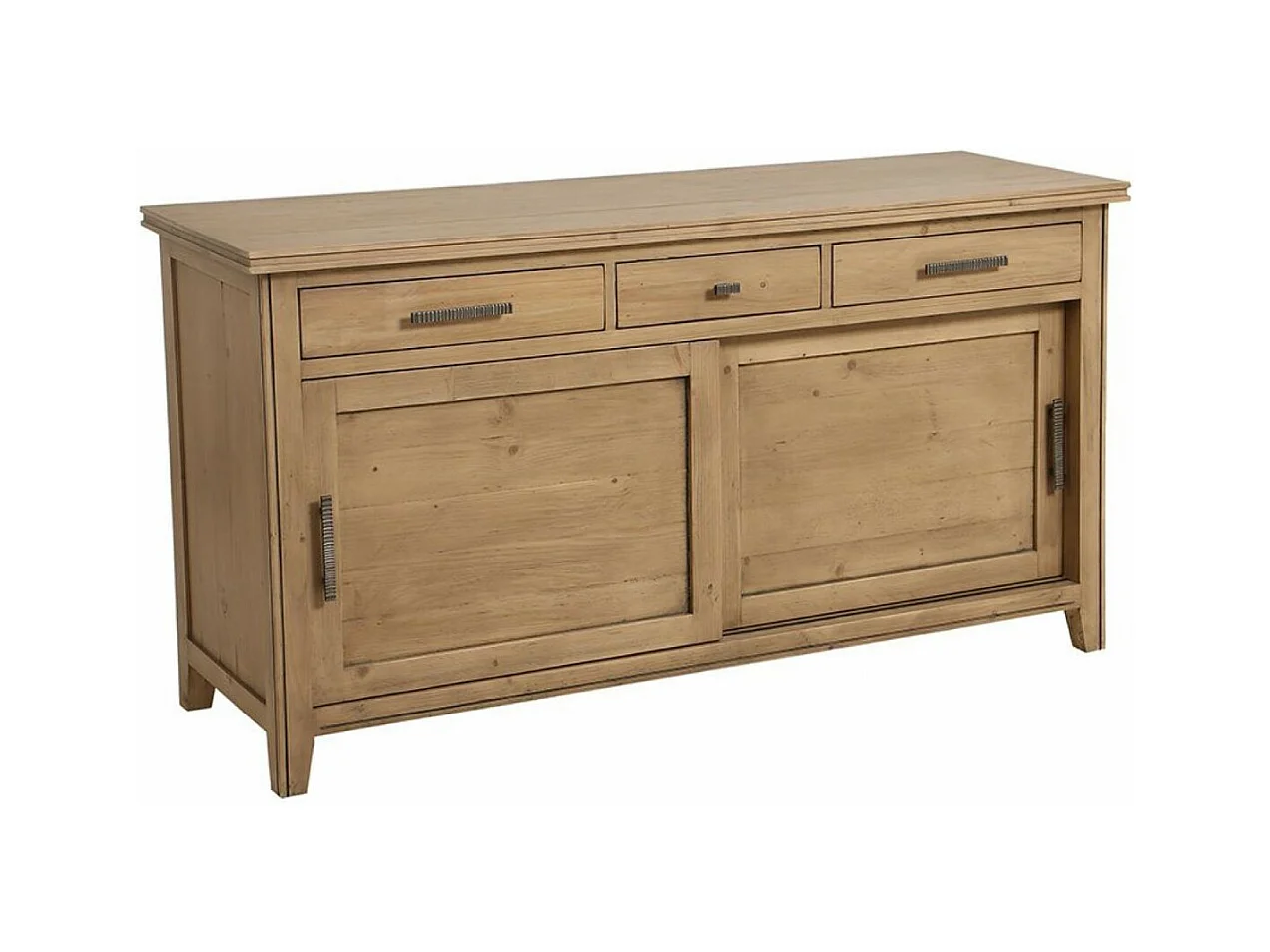 Buffet bas 2 portes Bois Marron - Initiale Interior's