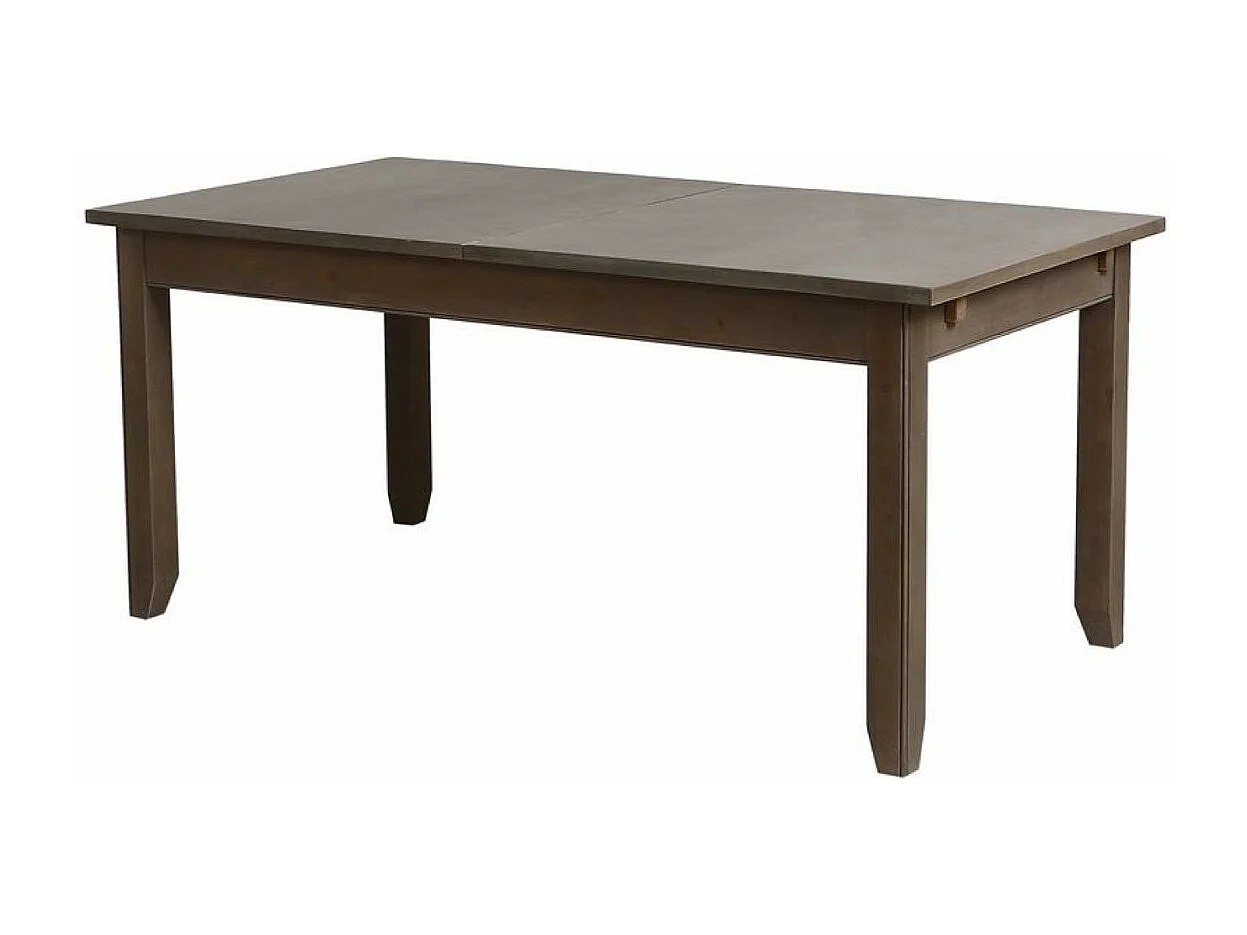 Table rectangulaire extensible Bois Marron - First Interior's