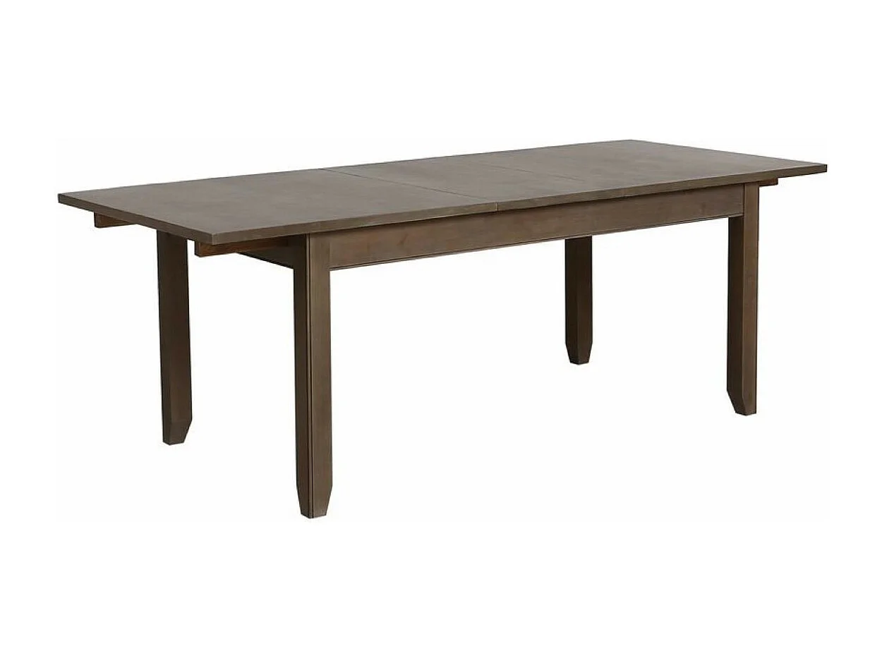Table rectangulaire extensible Bois Marron - First Interior's