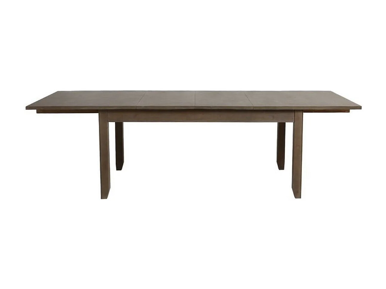 Table rectangulaire extensible Bois Marron - First Interior's