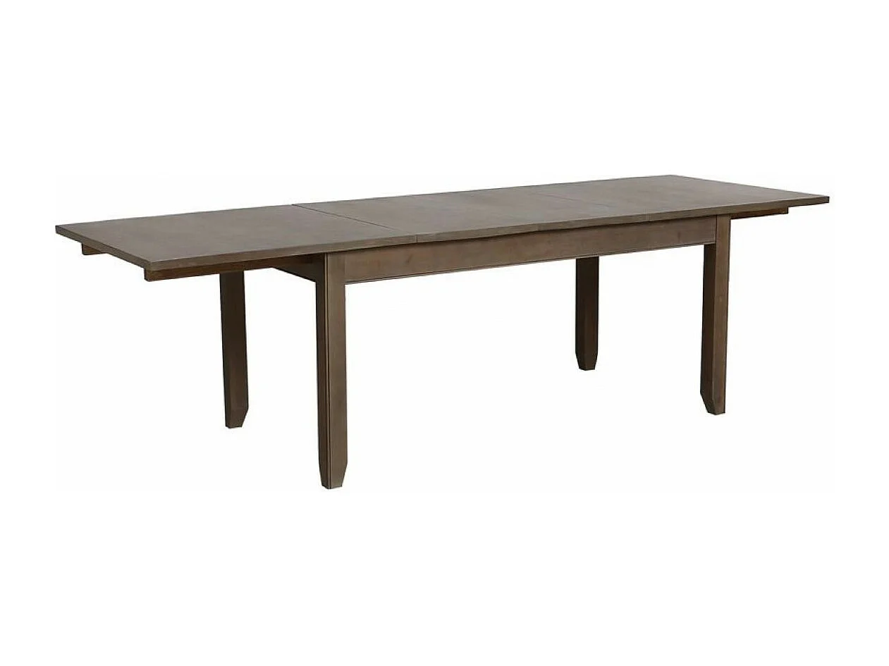 Table rectangulaire extensible Bois Marron - First Interior's