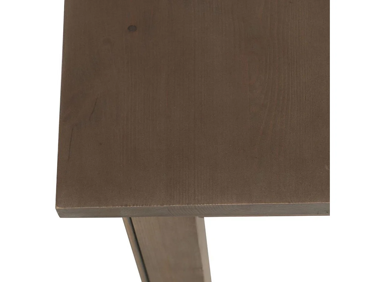 Table rectangulaire extensible Bois Marron - First Interior's