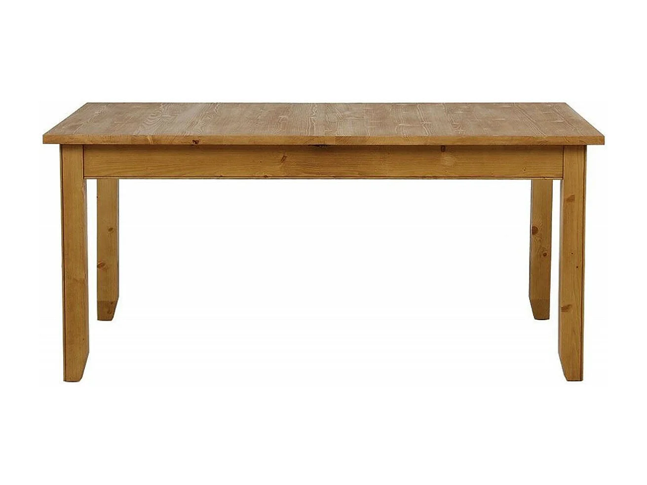 Table rectangulaire extensible 10 à 12 personnes Bois Marron - First Interior's