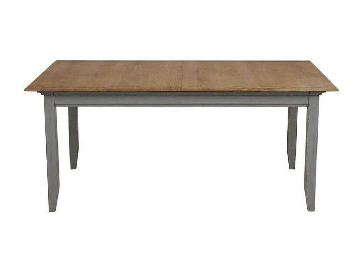 Table rectangulaire extensible Bois Gris - Esquisse Interior's