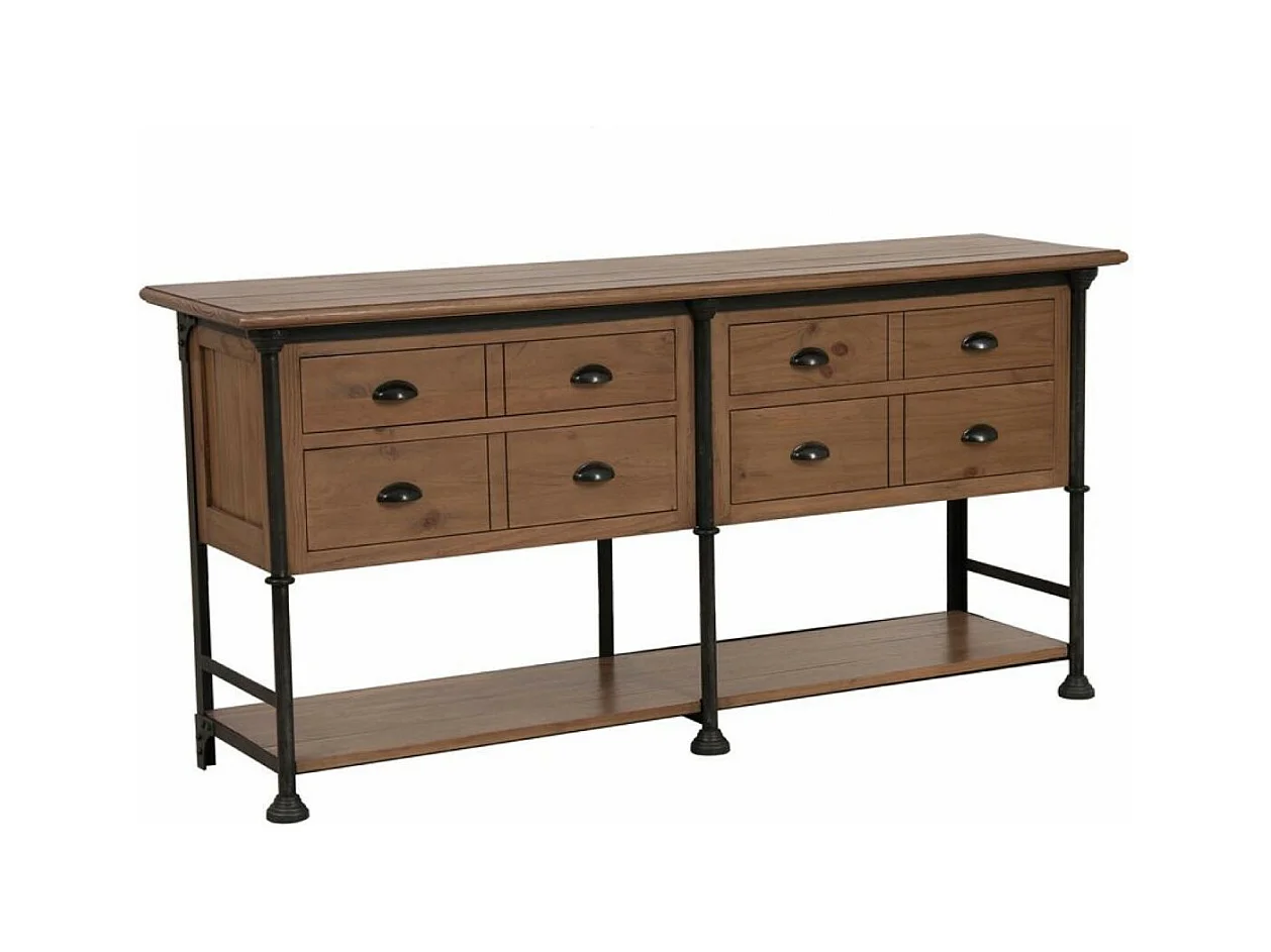 Commode Bois Marron - Atelier Interior's