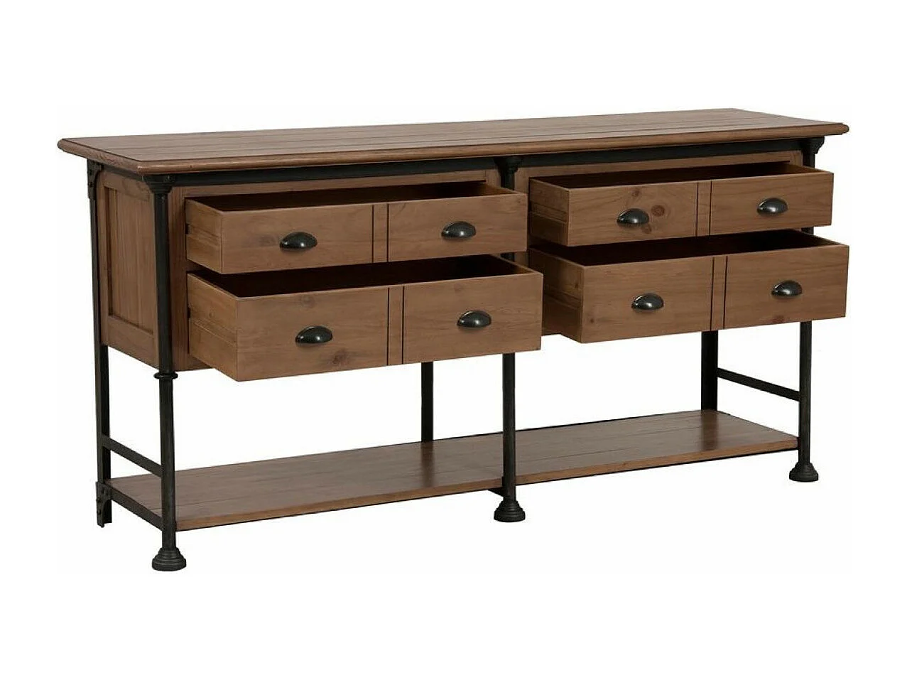 Commode Acier Marron - Atelier Interior's