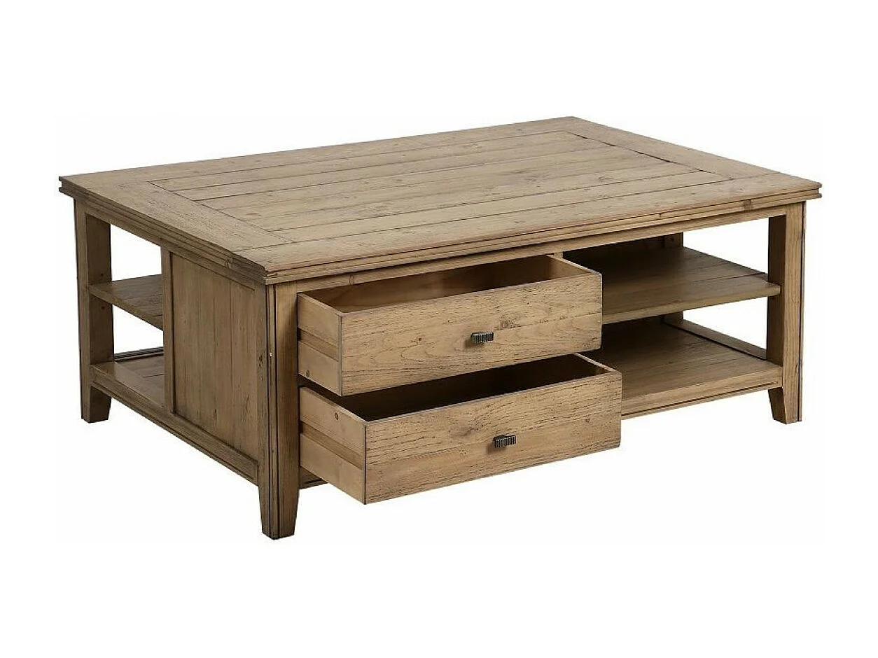 Table basse Bois Marron - Initiale Interior's