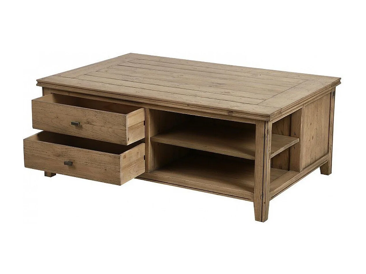 Table basse Bois Marron - Initiale Interior's