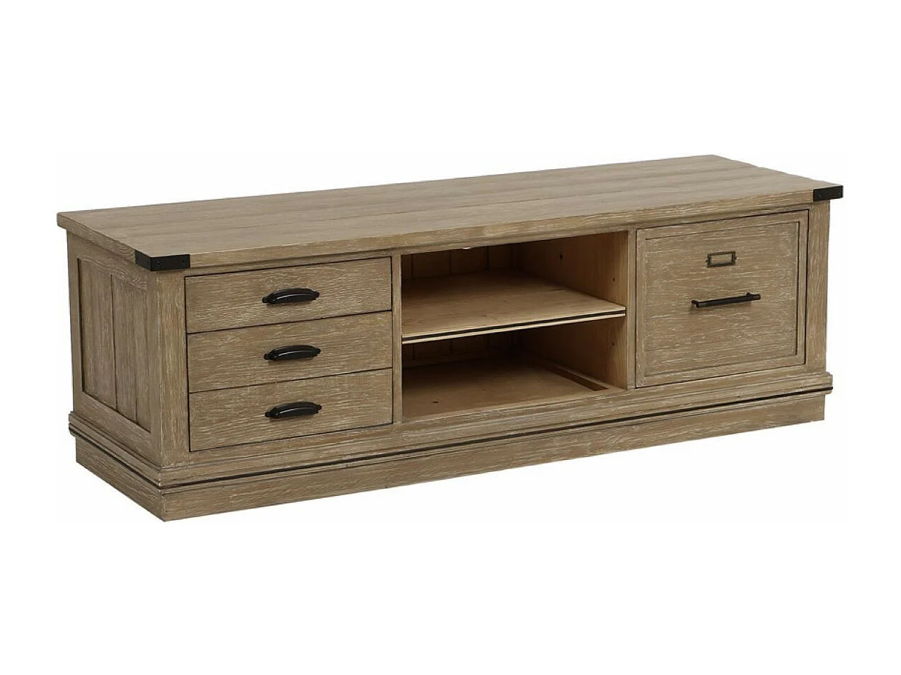 Meuble tv Bois Beige - Livingstone Interior's