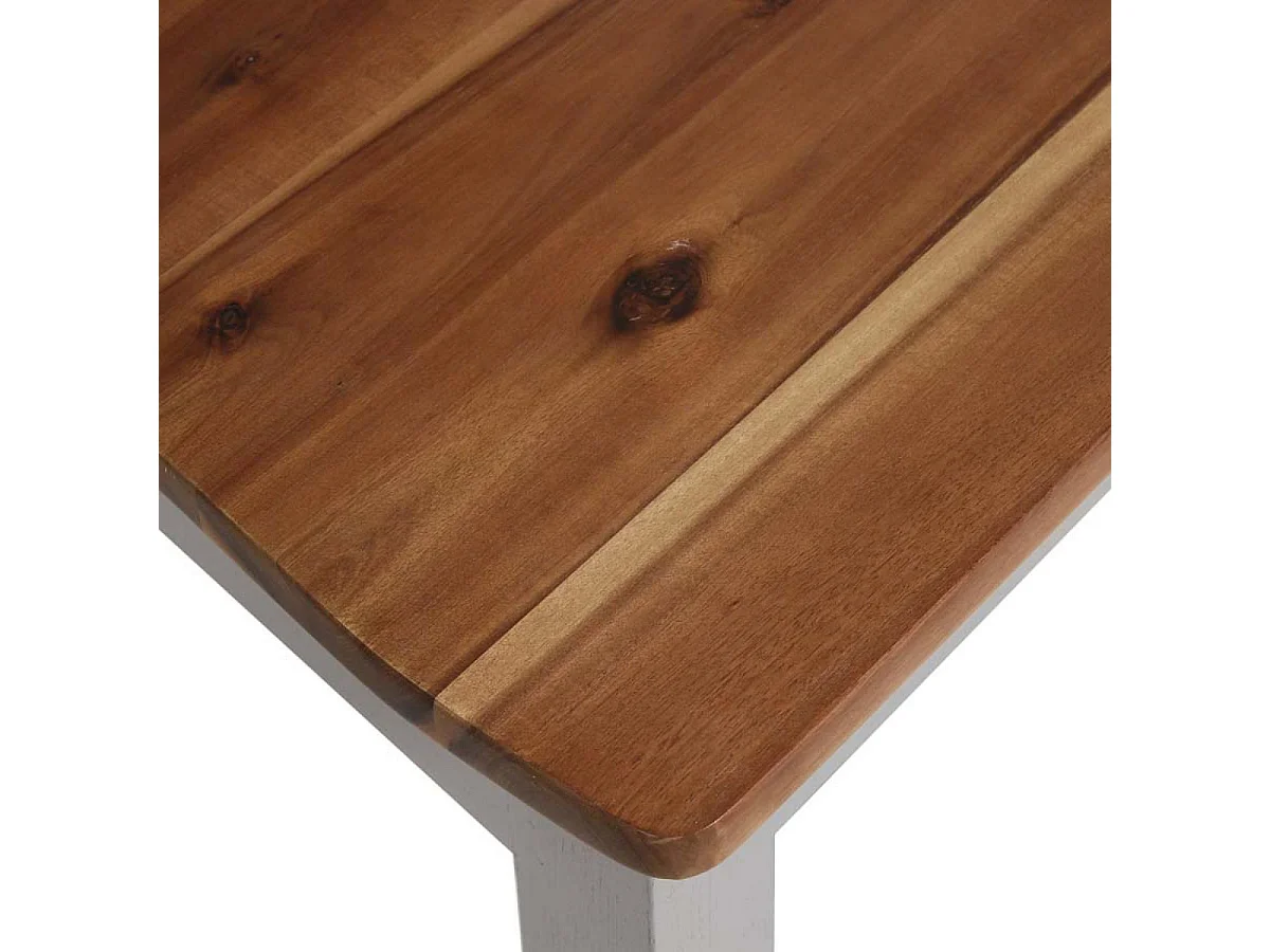 Chaise haute Bois Gris - Brocante Interior's