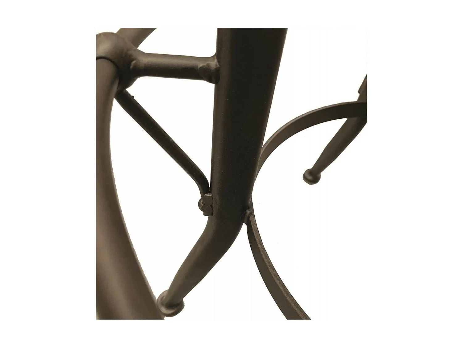 Tabouret haut Bois Noir - Bistrot Interior's